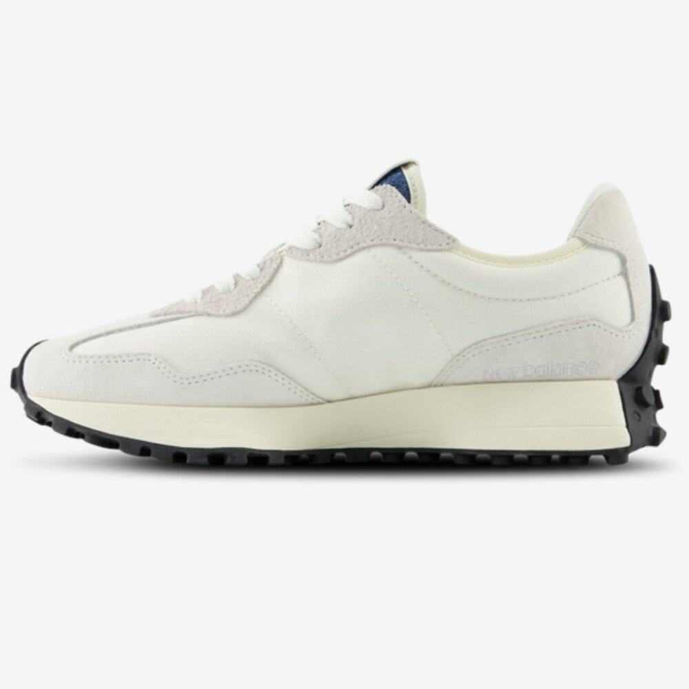 New Balance 327 Casual Womens Sneakers Shoes White Canvas Blue ~ various sizes ~ - Picture 5 of 14